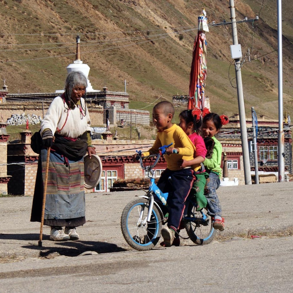 Motorradreisen Tibet Everest Camp Panoramablick